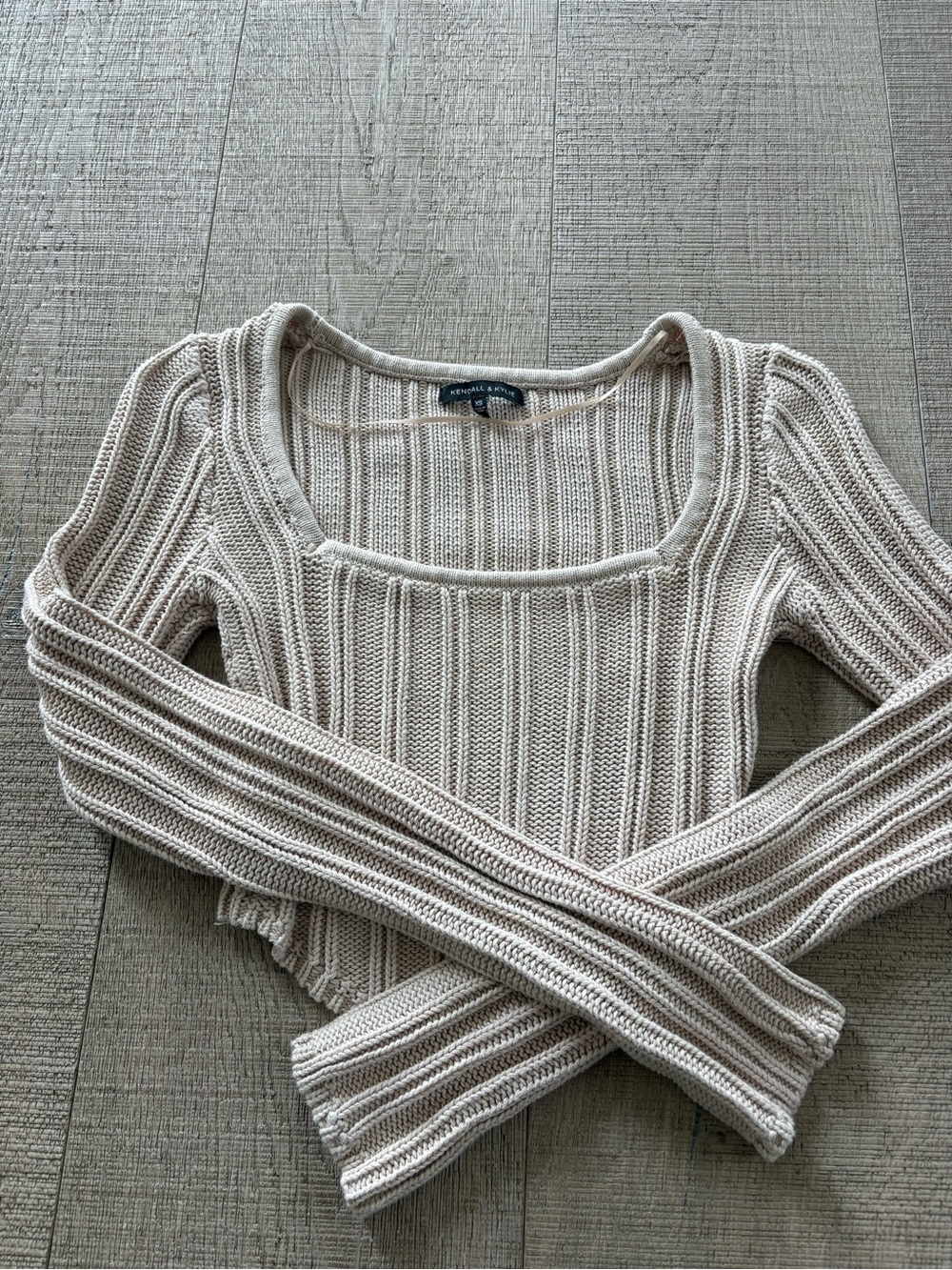 Kendall & Kylie knit sweater, xs